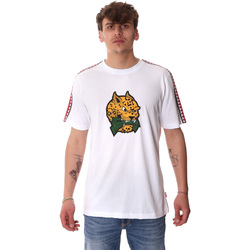 tekstylia Męskie T-shirty z krótkim rękawem Sprayground 20SP032WHT Biały