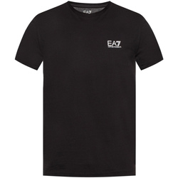 tekstylia Męskie T-shirty z krótkim rękawem Ea7 Emporio Armani 8NPT51 PJM9Z Czarny