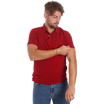 tekstylia Męskie T-shirty i Koszulki polo U.S Polo Assn. 55957 41029 Czerwony