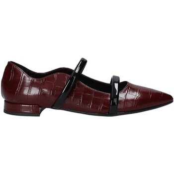 Buty Damskie Baleriny Grace Shoes 521T111 Czerwony
