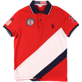 tekstylia Męskie T-shirty i Koszulki polo U.S Polo Assn. 43771 41029 Czerwony