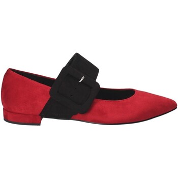 Buty Damskie Baleriny Grace Shoes 2223 Czerwony
