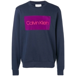 tekstylia Męskie Bluzy Calvin Klein Jeans K10K102973 Niebieski