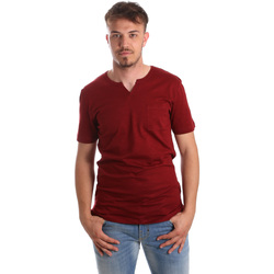 tekstylia Męskie T-shirty z krótkim rękawem Antony Morato MMKS01487 FA100139 Czerwony