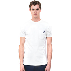 tekstylia Męskie T-shirty z krótkim rękawem Antony Morato MMKS01490 FA100084 Biały