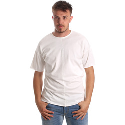 tekstylia Męskie T-shirty z krótkim rękawem Antony Morato MMKS01564 FA100189 Biały