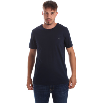 tekstylia Męskie T-shirty z krótkim rękawem Navigare NV31069 Niebieski