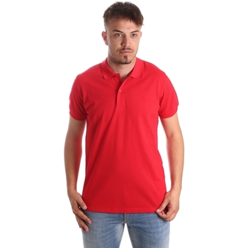 tekstylia Męskie Koszulki polo z krótkim rękawem Navigare NV82001 Czerwony