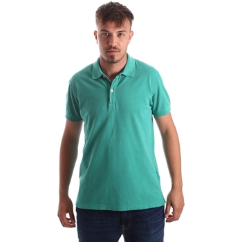 tekstylia Męskie Koszulki polo z krótkim rękawem Navigare NV82086 Zielony