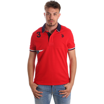 tekstylia Męskie T-shirty i Koszulki polo U.S Polo Assn. 41029 51252 Czerwony