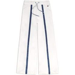 tekstylia Damskie Spodnie dresowe Champion 111377 Biały