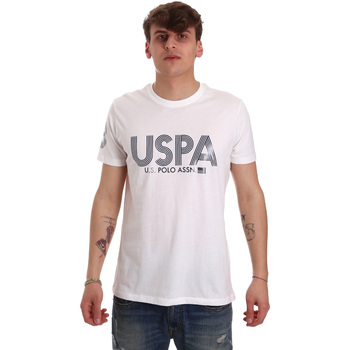 tekstylia Męskie T-shirty i Koszulki polo U.S Polo Assn. 57197 49351 Biały