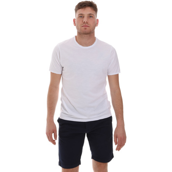 tekstylia Męskie T-shirty z krótkim rękawem Sseinse ME1566SS Biały