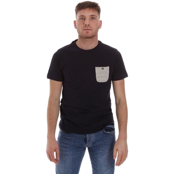 tekstylia Męskie T-shirty z krótkim rękawem Sseinse ME1588SS Niebieski