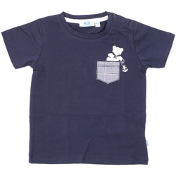 tekstylia Dziecko T-shirty z krótkim rękawem Melby 20E5070 Niebieski