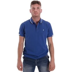 tekstylia Męskie Koszulki polo z krótkim rękawem Navigare NV82113 Niebieski