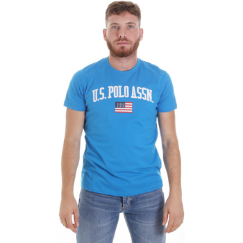 tekstylia Męskie T-shirty i Koszulki polo U.S Polo Assn. 57117 49351 Niebieski