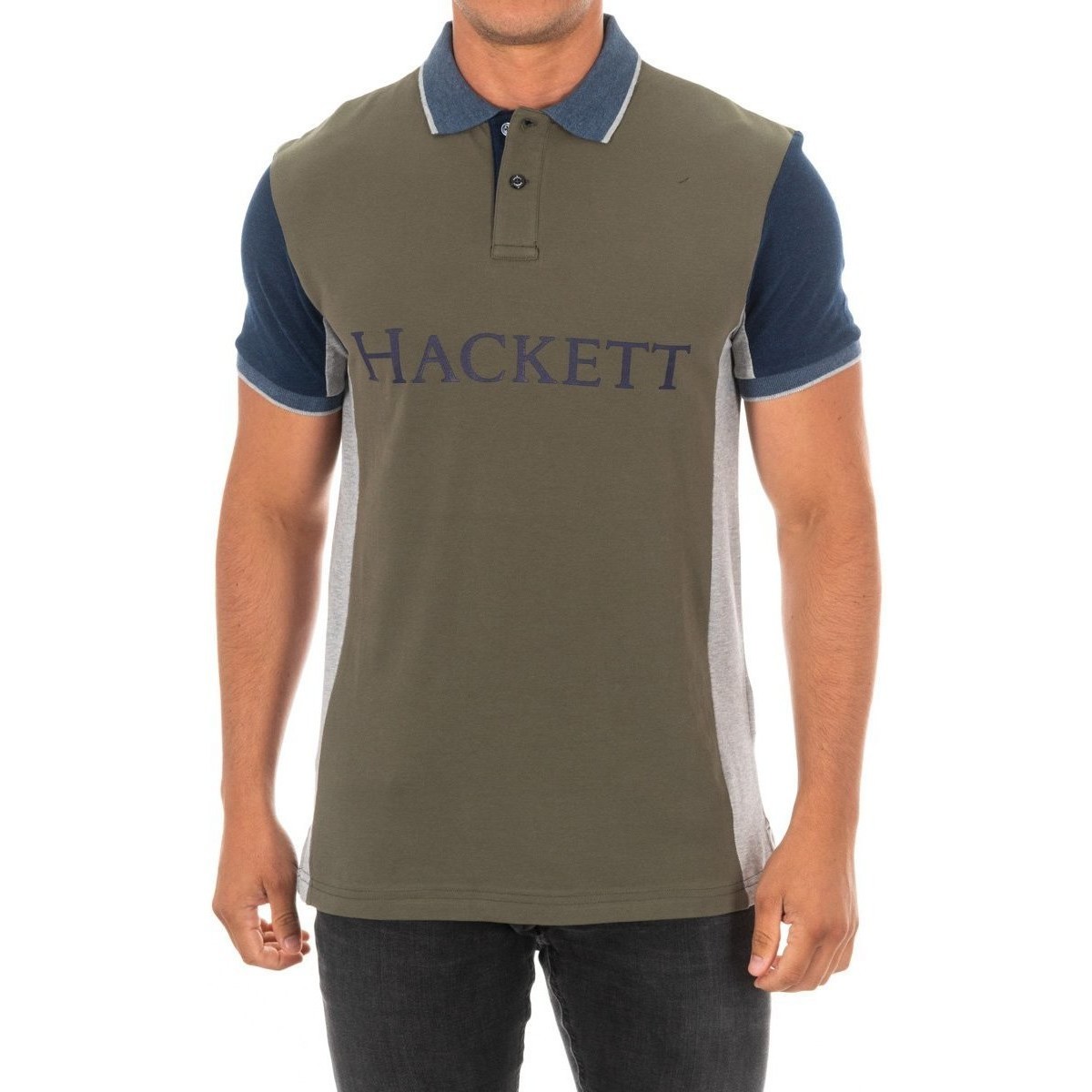tekstylia Męskie Koszulki polo z krótkim rękawem Hackett HM561969-728 Wielokolorowy