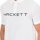 tekstylia Męskie Koszulki polo z krótkim rękawem Hackett HMX1007B-WHITE Biały