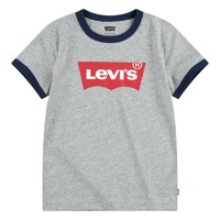 tekstylia Chłopiec T-shirty z krótkim rękawem Levi's BATWING RINGER TEE Szary