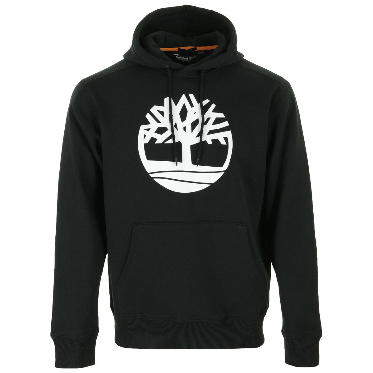tekstylia Męskie Bluzy Timberland Core Tree Logo Pull Over Hoodie Czarny