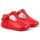 Buty Chłopiec Kapcie niemowlęce Angelitos 20797-15 Czerwony