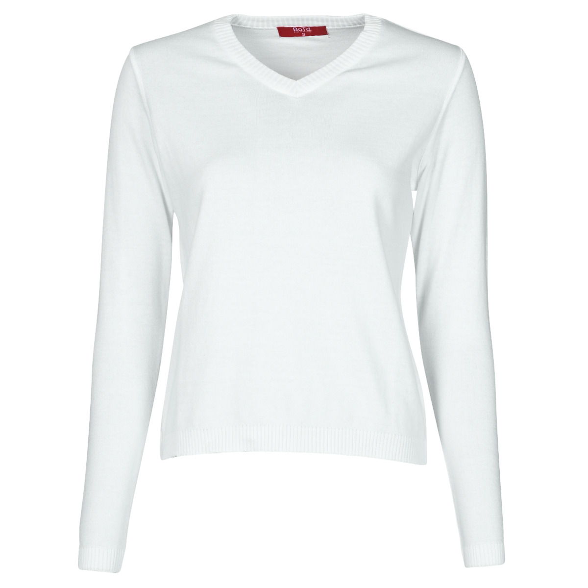 tekstylia Damskie Swetry BOTD OWOXOL Biały