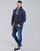 tekstylia Męskie Bluzy Polo Ralph Lauren SWEAT A CAPUCHE MOLTONE EN COTON Niebieski