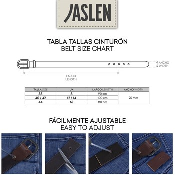 Jaslen Exclusive Leather Czarny