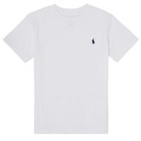 tekstylia Chłopiec T-shirty z krótkim rękawem Polo Ralph Lauren TINNA Biały