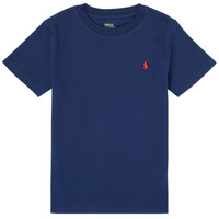 tekstylia Chłopiec T-shirty z krótkim rękawem Polo Ralph Lauren LELLEW Marine