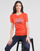 tekstylia Damskie T-shirty z krótkim rękawem Guess SS CN MARISOL TEE Czerwony