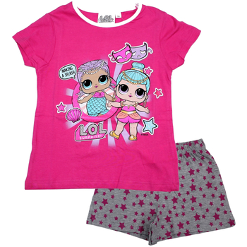 tekstylia Dziewczynka Piżama / koszula nocna Lol SE7467.100 Różowy
