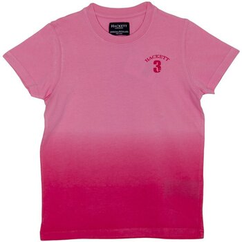 tekstylia Chłopiec T-shirty z krótkim rękawem Hackett HK500145-357 Różowy
