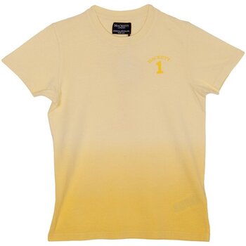 tekstylia Chłopiec T-shirty z krótkim rękawem Hackett HK500146-043 Żółty