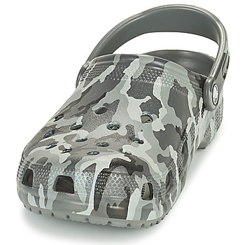 Crocs CLASSIC PRINTED CAMO CLOG Camouflage / Szary