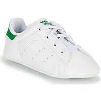 Buty Dziecko Trampki niskie adidas Originals STAN SMITH CRIB SUSTAINABLE Biały / Zielony