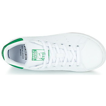 adidas Originals STAN SMITH J SUSTAINABLE Biały / Zielony