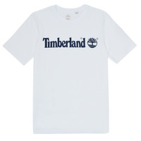 tekstylia Chłopiec T-shirty z krótkim rękawem Timberland FONTANA Biały