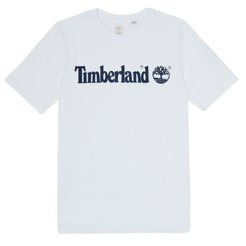 tekstylia Chłopiec T-shirty z krótkim rękawem Timberland FONTANA Biały