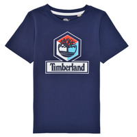 tekstylia Chłopiec T-shirty z krótkim rękawem Timberland GRISS Marine