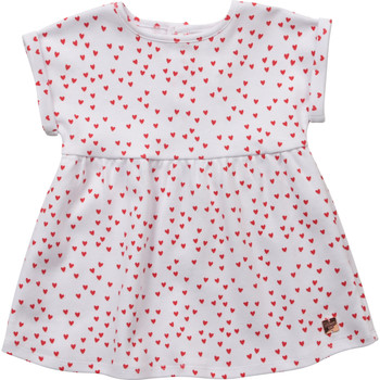 tekstylia Dziewczynka Sukienki krótkie Carrément Beau Y92119-10B Biały