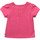 tekstylia Dziewczynka T-shirty z krótkim rękawem Carrément Beau Y95270-46C Różowy