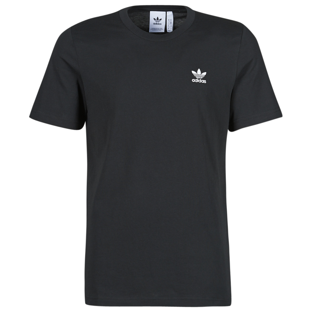tekstylia Męskie T-shirty z krótkim rękawem adidas Originals ESSENTIAL TEE Czarny