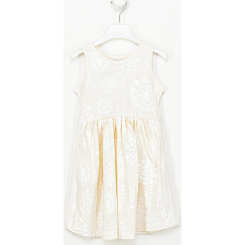 tekstylia Dziewczynka Sukienki Desigual 20SGVK46-1000 Biały