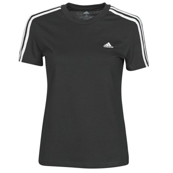 tekstylia Damskie T-shirty z krótkim rękawem Adidas Sportswear W 3S T Czarny