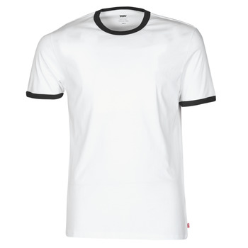 tekstylia Męskie T-shirty z krótkim rękawem Levi's SS RINGER TEE Biały