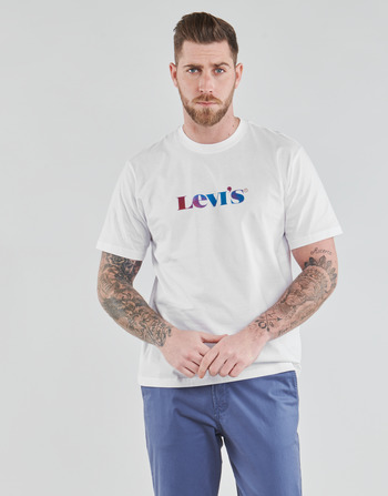 Levi's SS RELAXED FIT TEE Biały