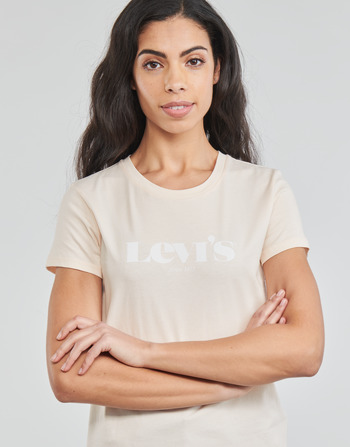 Levi's THE PERFECT TEE Beżowy