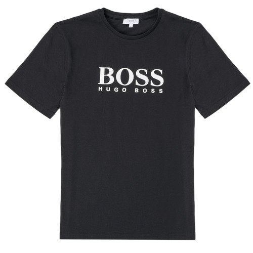 tekstylia Chłopiec T-shirty z krótkim rękawem BOSS TALLIATI Czarny